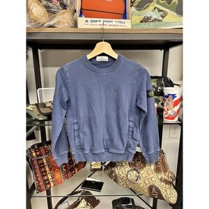 STONE ISLAND JUNIOR JUMPER SWEATSHIRT TOP BLUE RARE Age 9-10years